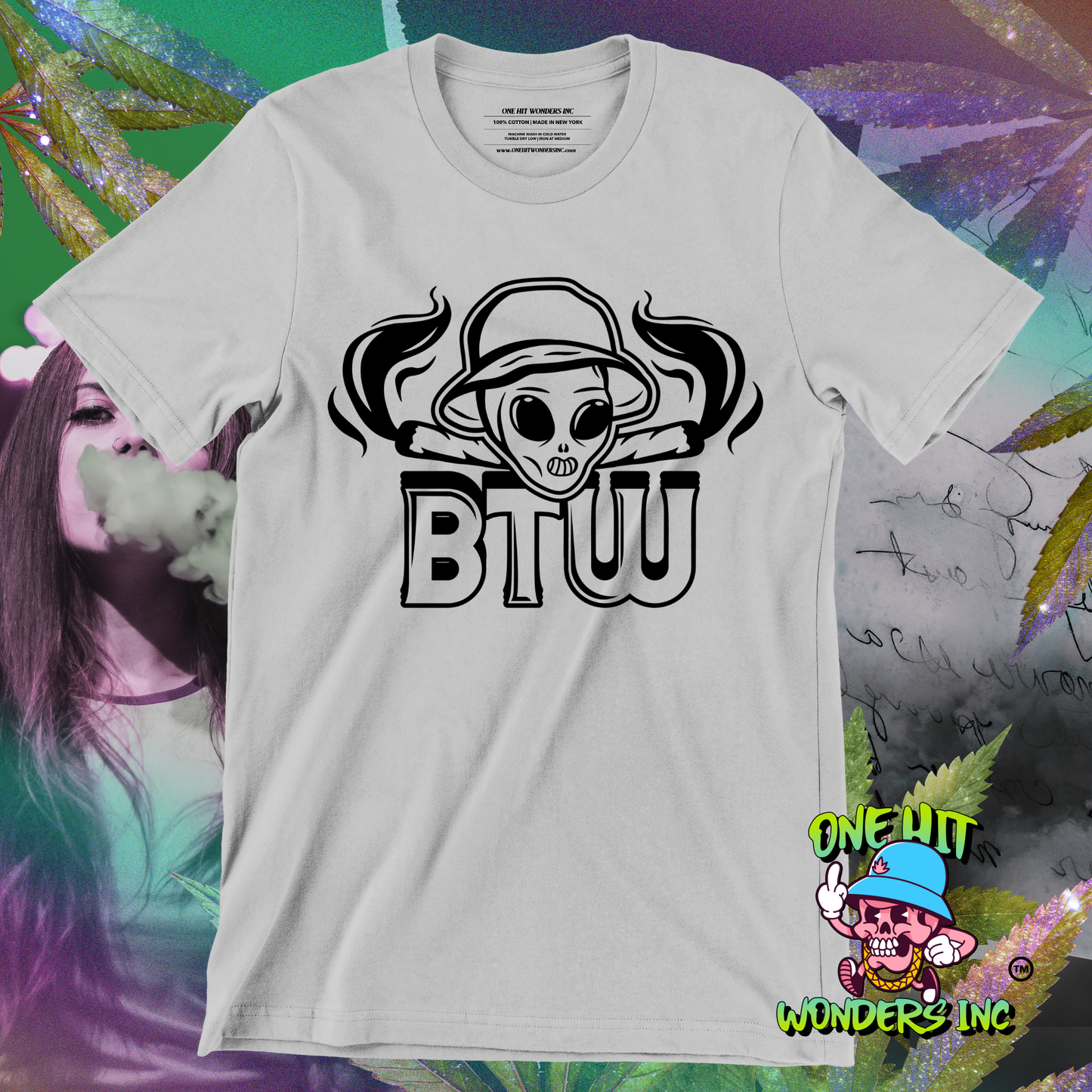 B.T.W Bring the Weed (ONE-HIT WONDERS T-SHIRT)