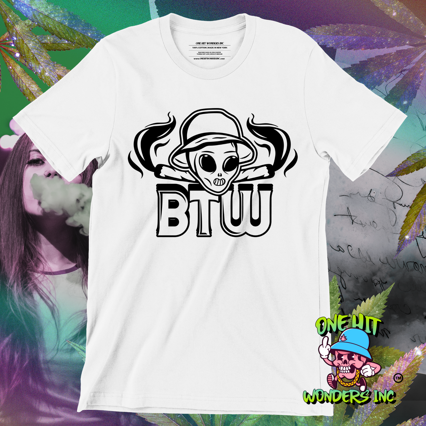 B.T.W Bring the Weed (ONE-HIT WONDERS T-SHIRT)