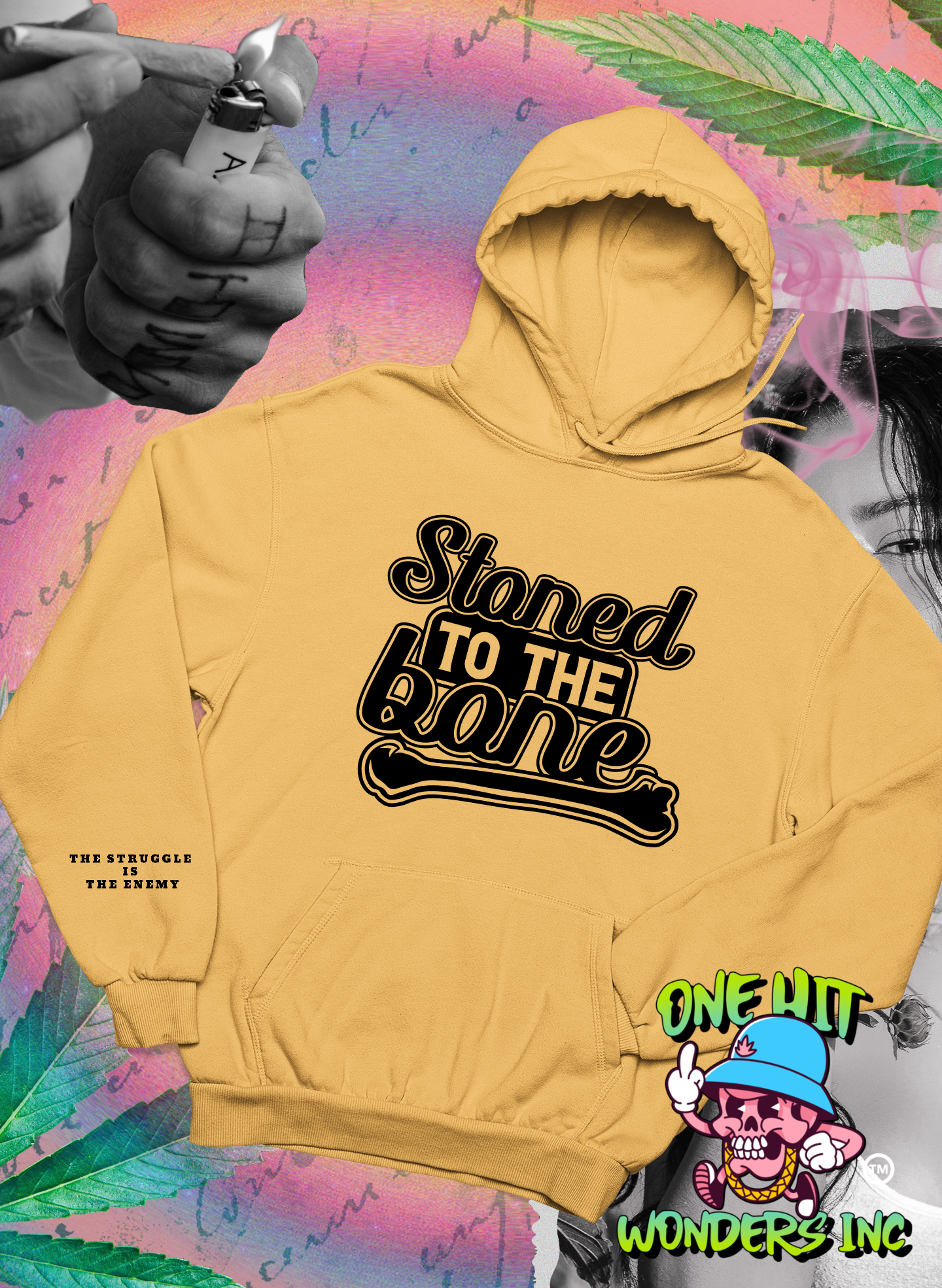 Stoned To the Bone (ONE-HIT WONDERS HOODIE)