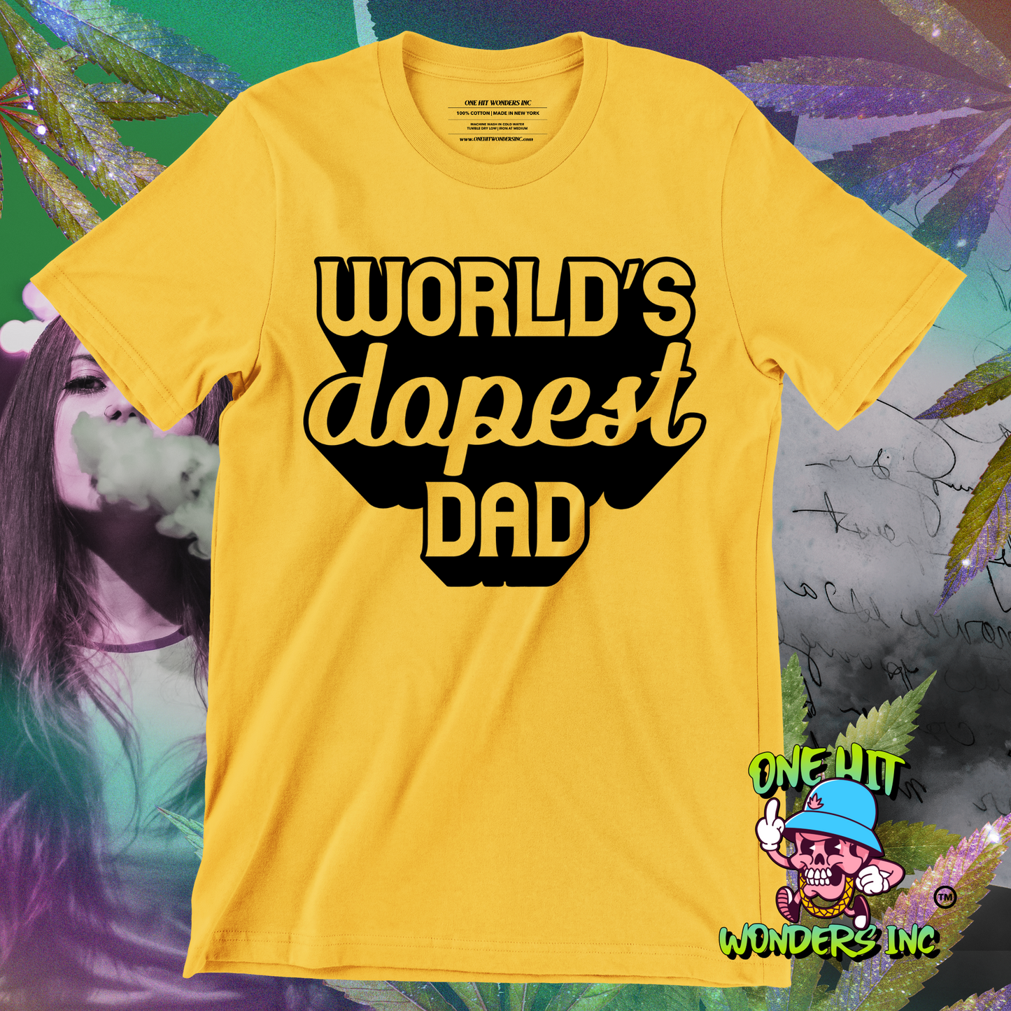 World’s Dopest Dad (ONE-HIT WONDERS T-SHIRT)