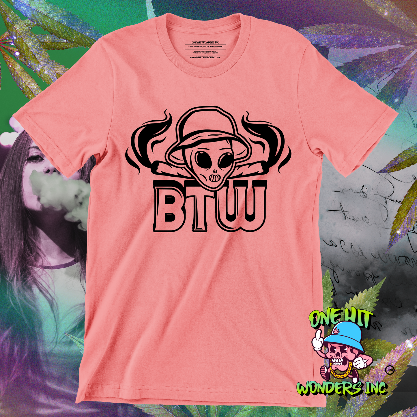 B.T.W Bring the Weed (ONE-HIT WONDERS T-SHIRT)