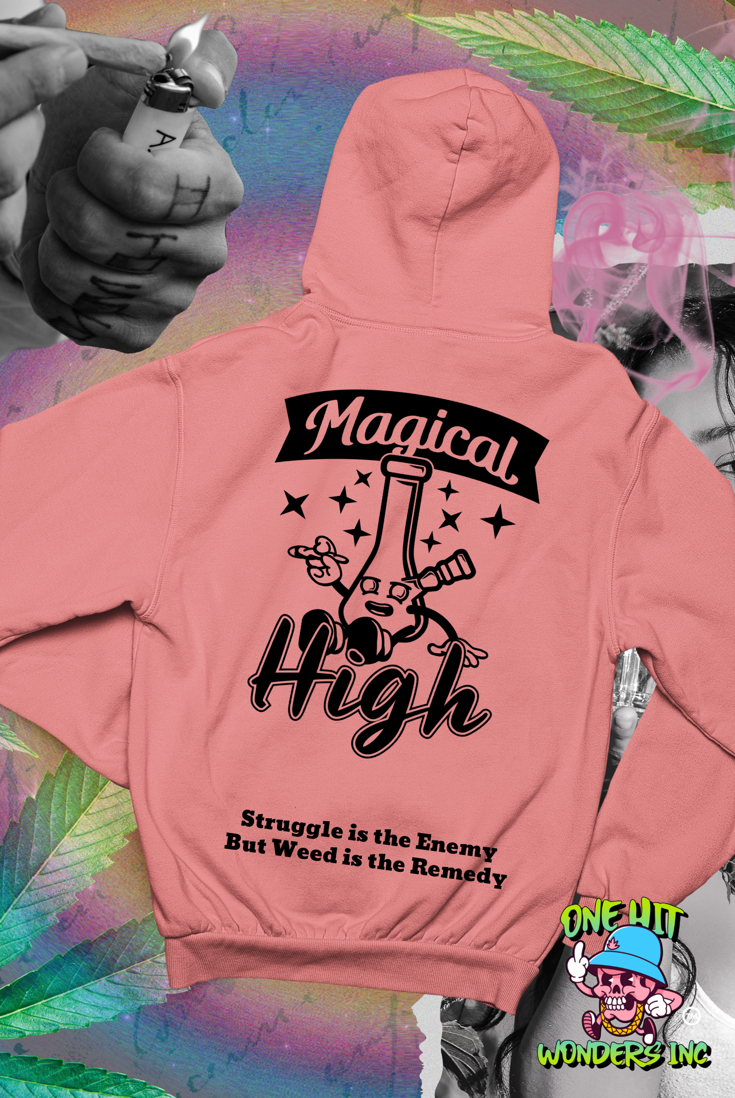 Magical High. Graphic Hoodie