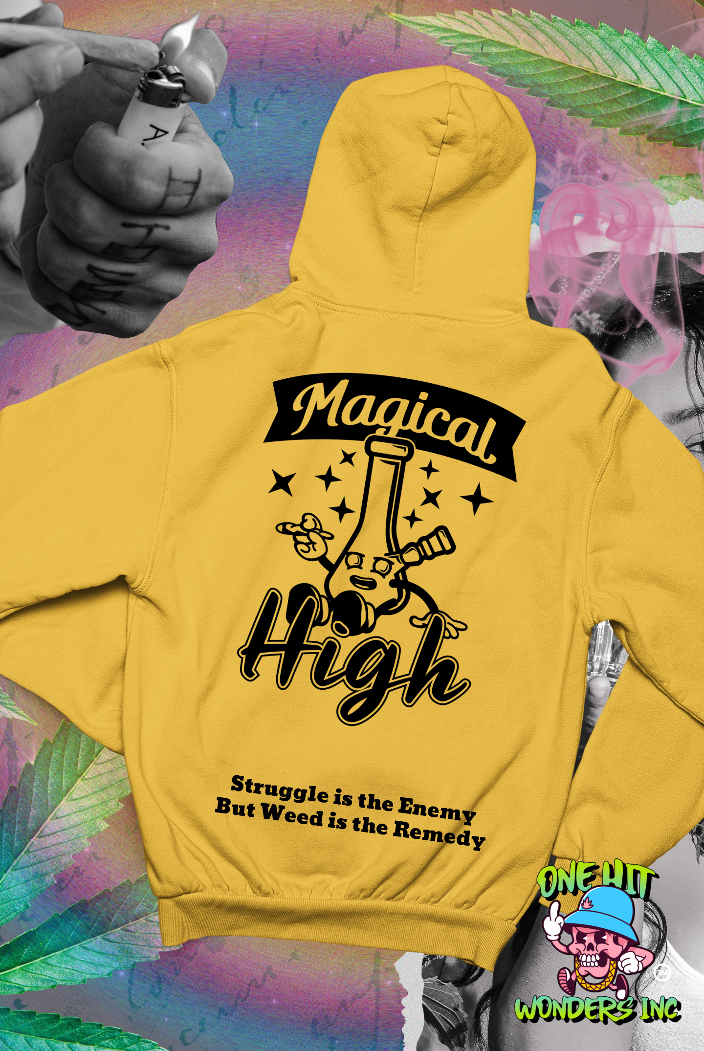 Magical High. Graphic Hoodie