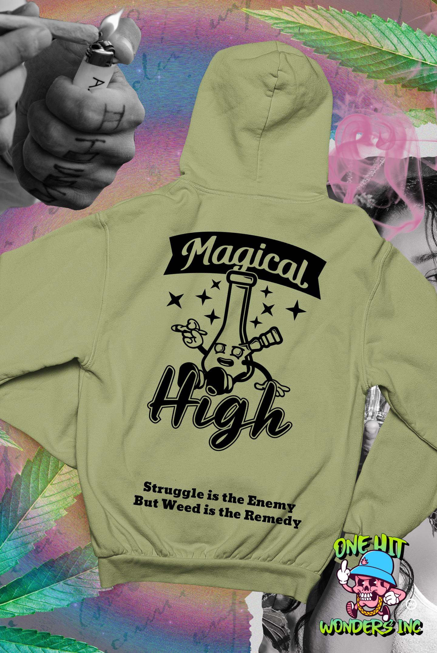 Magical High. Graphic Hoodie