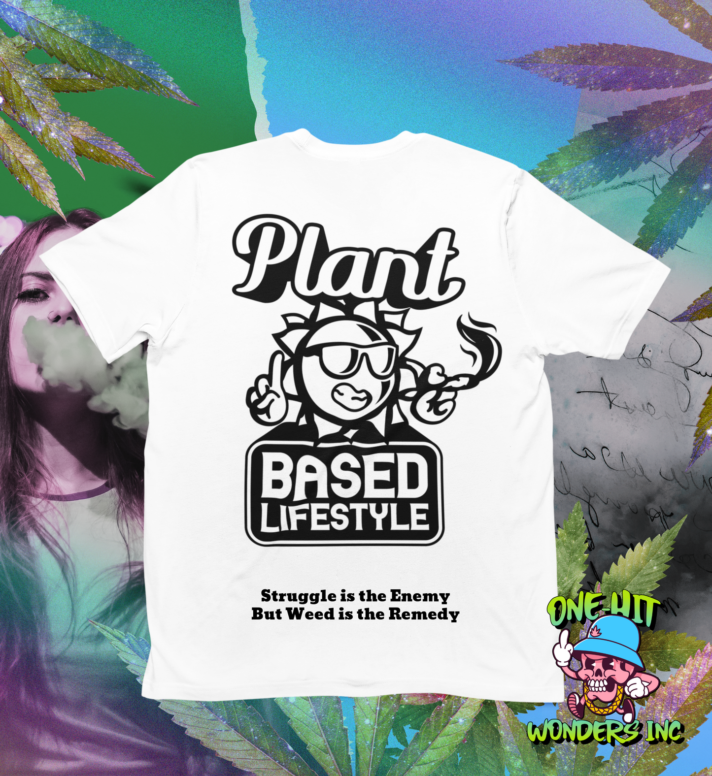 Plant Based Lifestyle. Unisex Graphic T-shirt