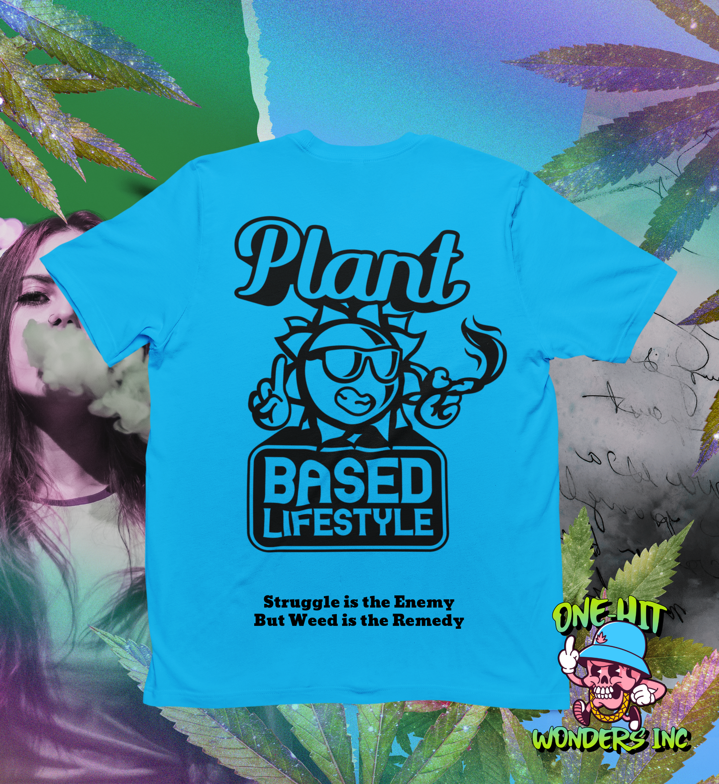 Plant Based Lifestyle. Unisex Graphic T-shirt