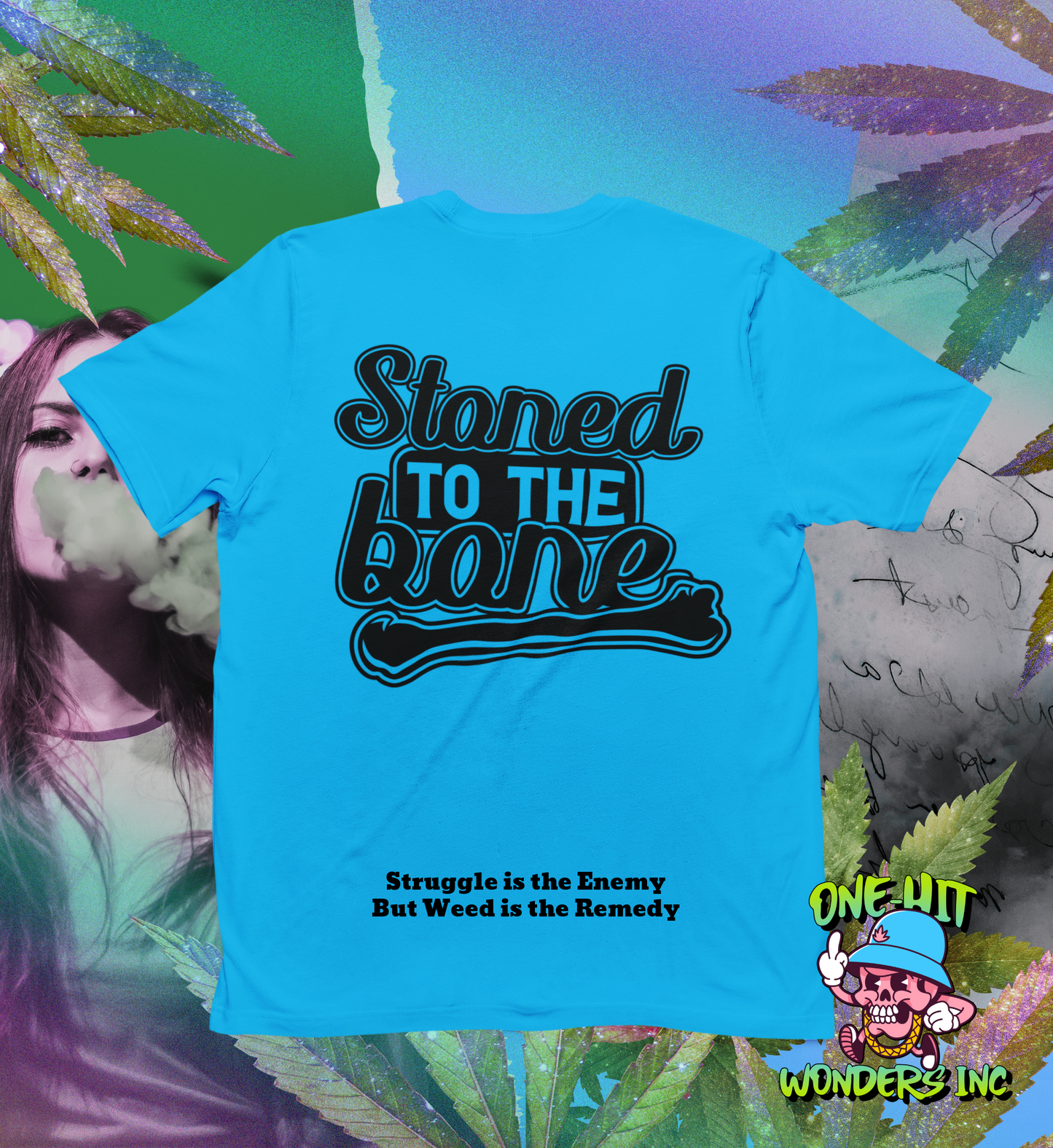 Stoned To the Bone. Unisex Graphic T-shirt