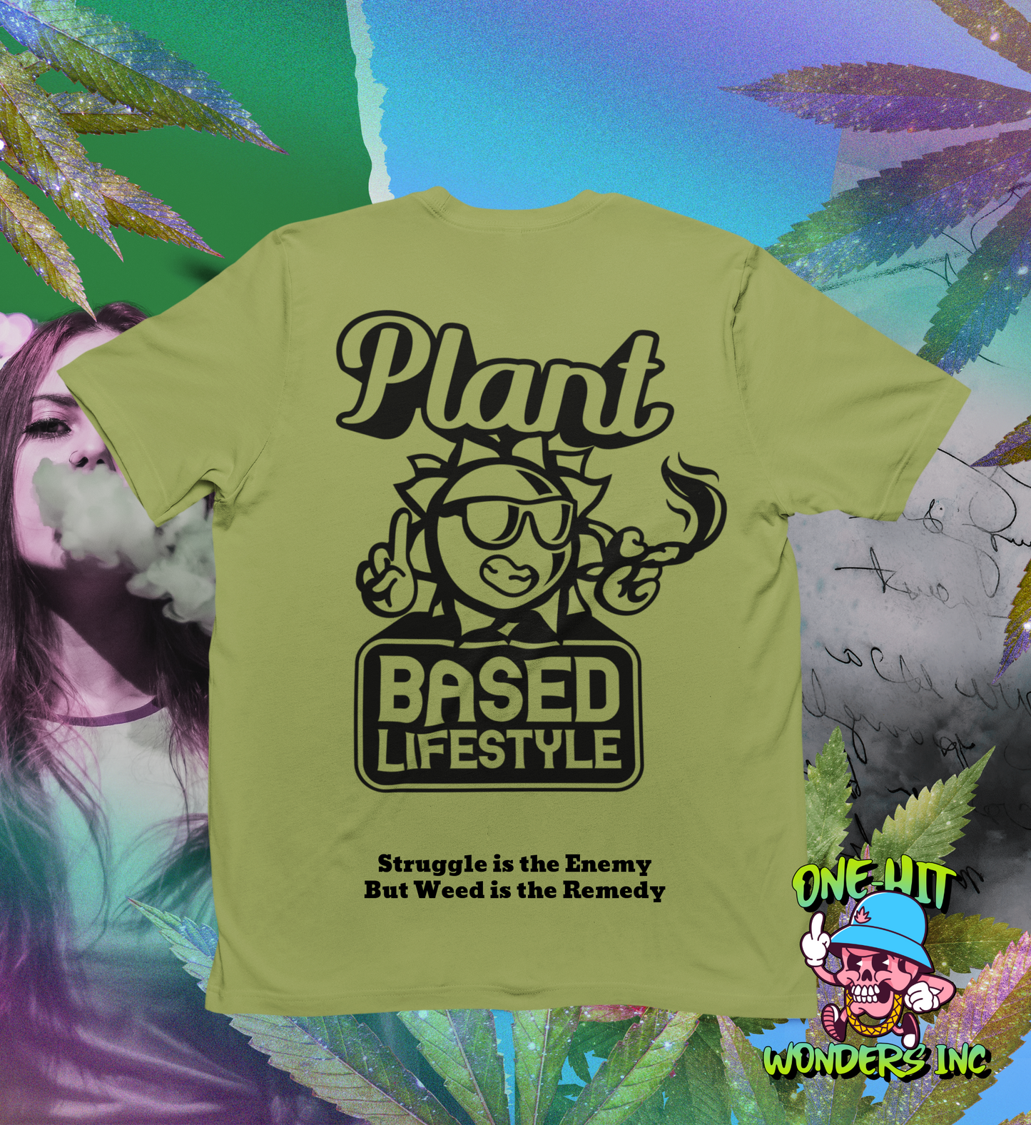 Plant Based Lifestyle. Unisex Graphic T-shirt