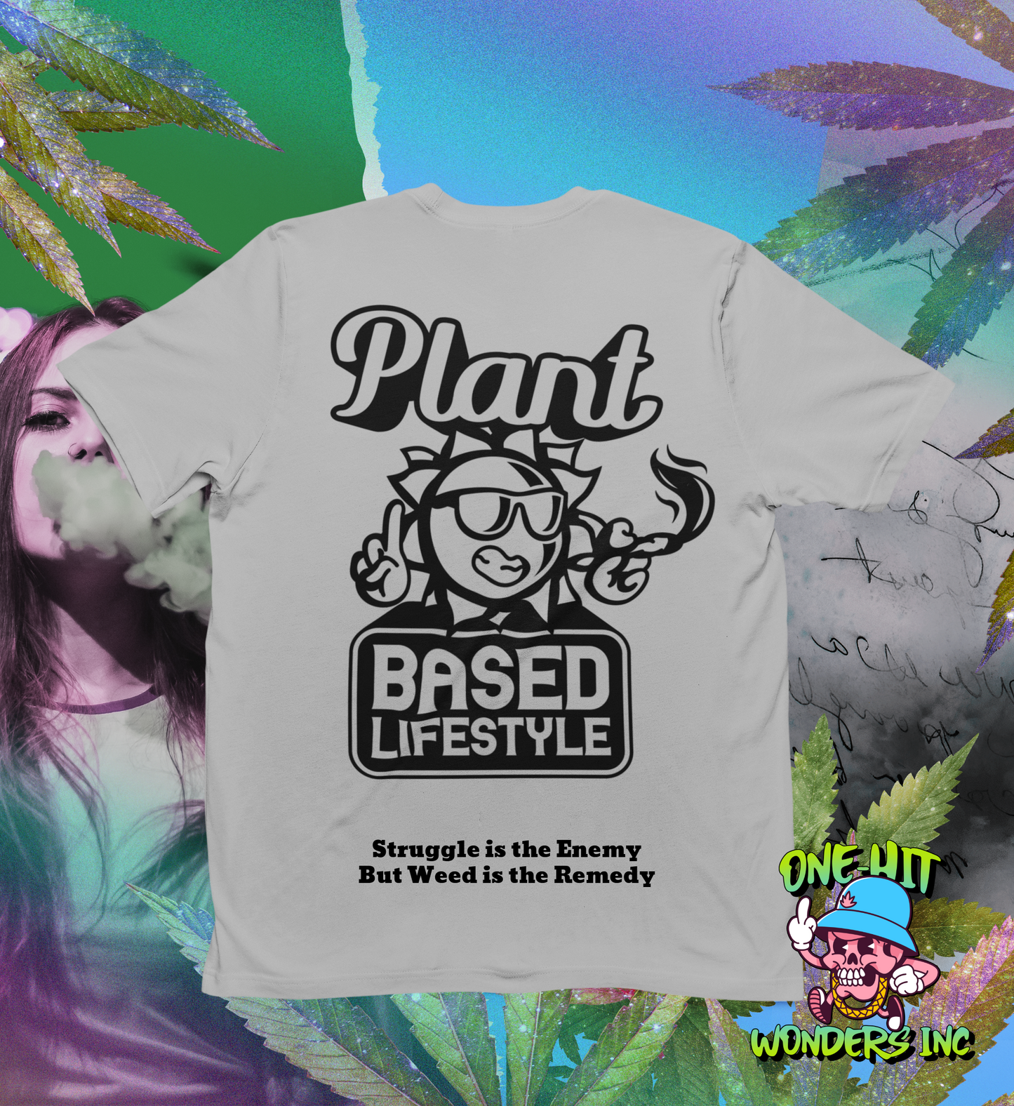 Plant Based Lifestyle. Unisex Graphic T-shirt