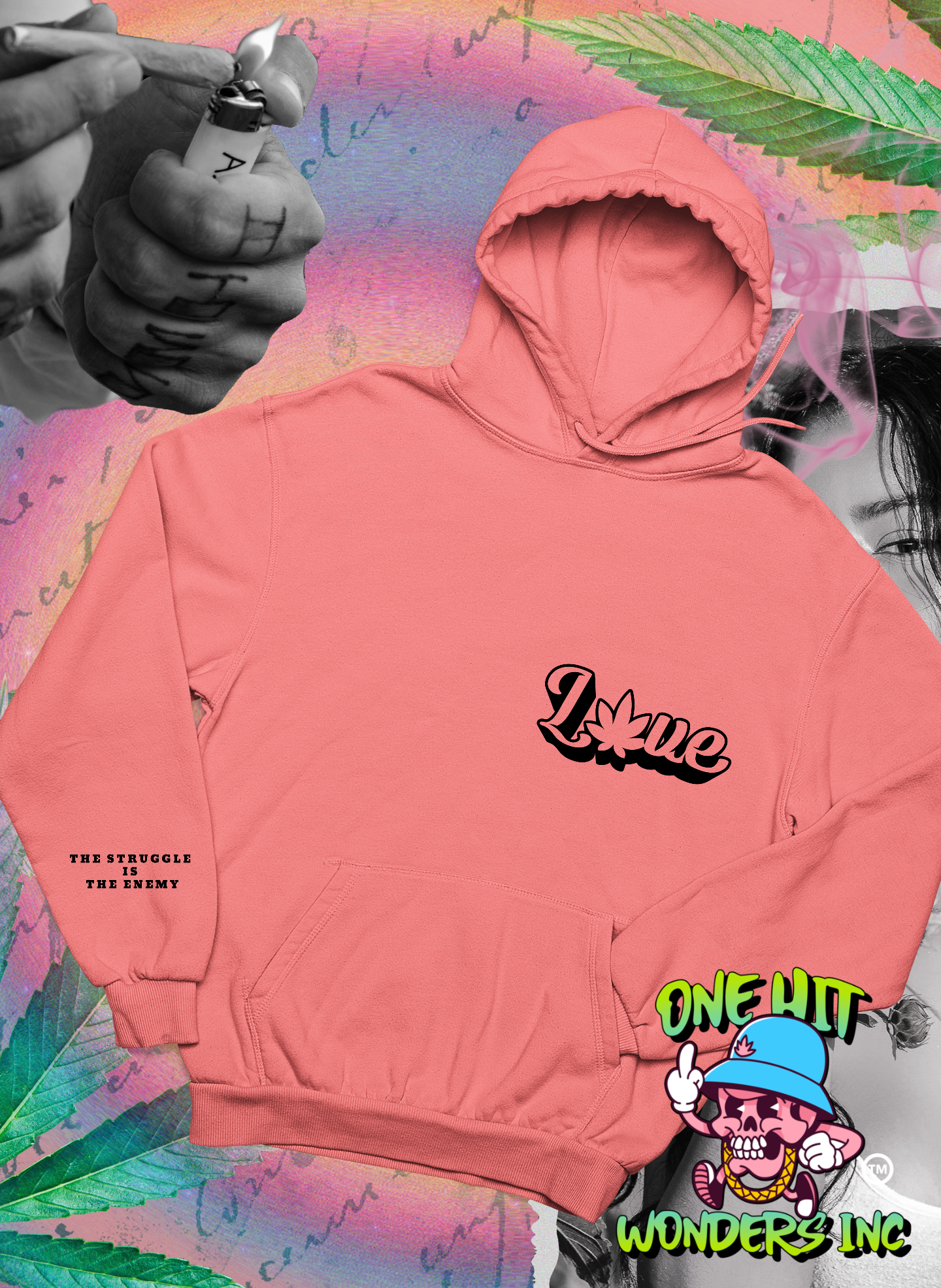 Plant Based Lifestyle. Graphic Hoodie