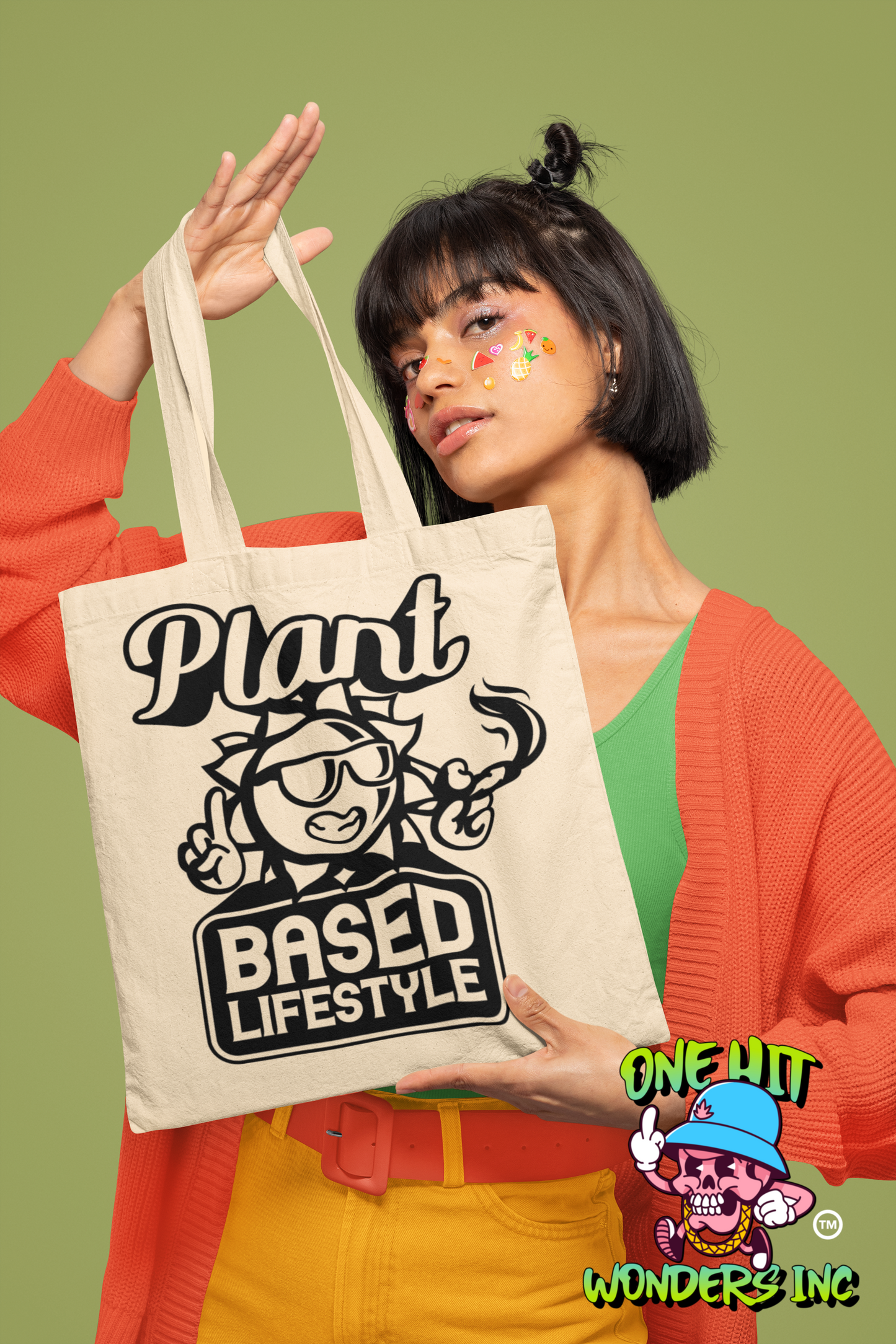 Plant Based Lifestyle. Jumbo Tote Bag